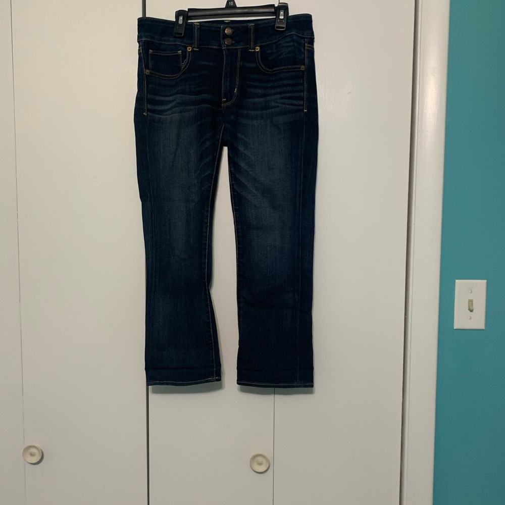 American Eagle Outfitters Dark Wash Women’s Jeans - Classic Stretch Denim